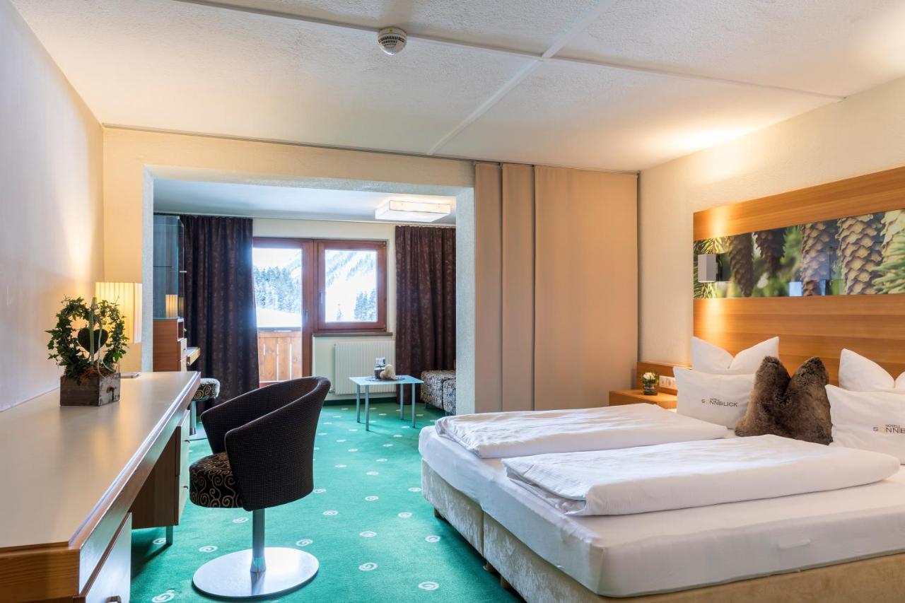 Hotel Sonnblick Sankt Leonhard im Pitztal Eksteriør bilde